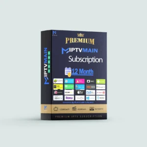 Premium IPTV Main subscription 12 month