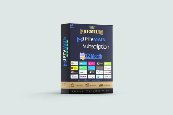 Premium IPTV Main subscription 12 month