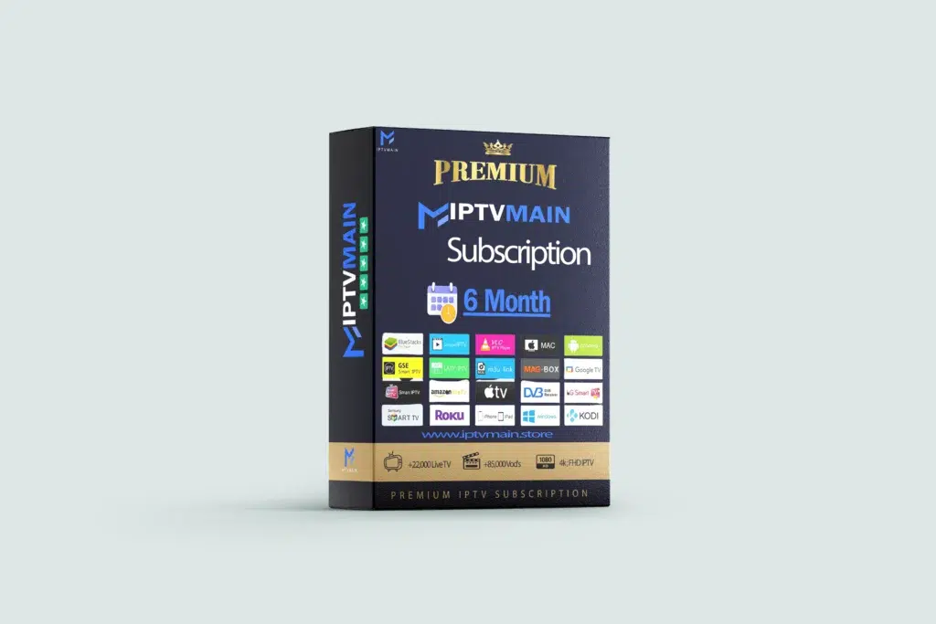 Premium IPTV Main Subscription 6 month