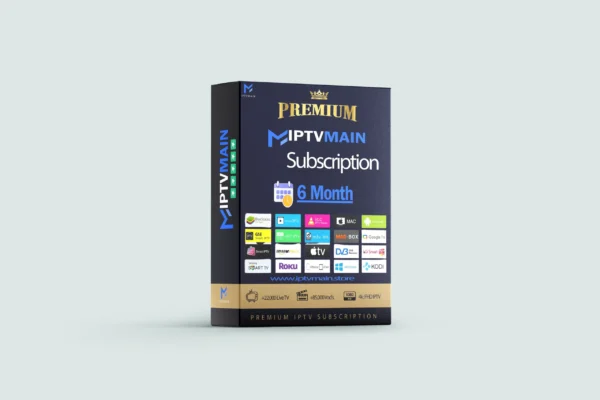 Premium IPTV Main Subscription 6 month